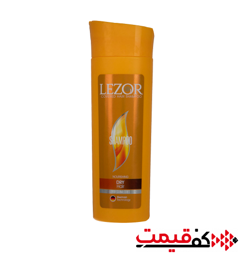 شامپو لزور مخصوص موهای خشک 400میلی‌لیتر